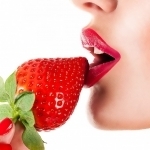 devushka lico guby makiyazh 1957