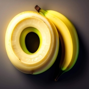 banana and o-shaped bananas