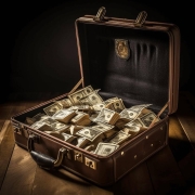 briefcase full of money